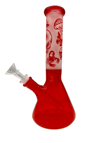  Red Skull Design Oil Pourer Glass 26cm