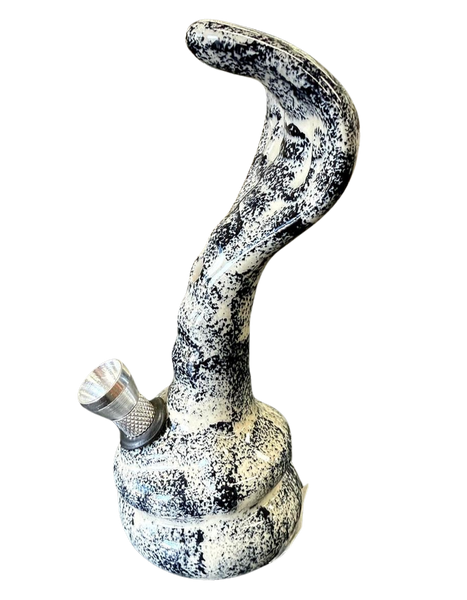 Ceramic Oil Pourer Marble Cobra Design (16CM)