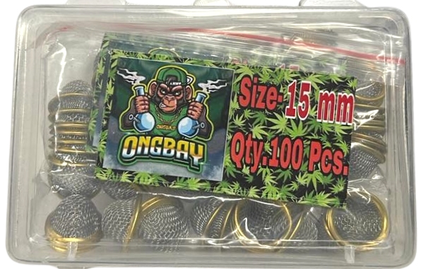 ONGBAY Brass Screens 15MM (100PCS)