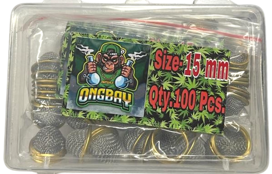 ONGBAY Brass Screens 15MM (100PCS)