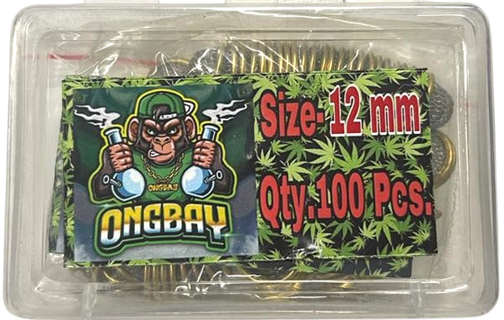 ONGBAY Brass Screens 12MM (100PCS)