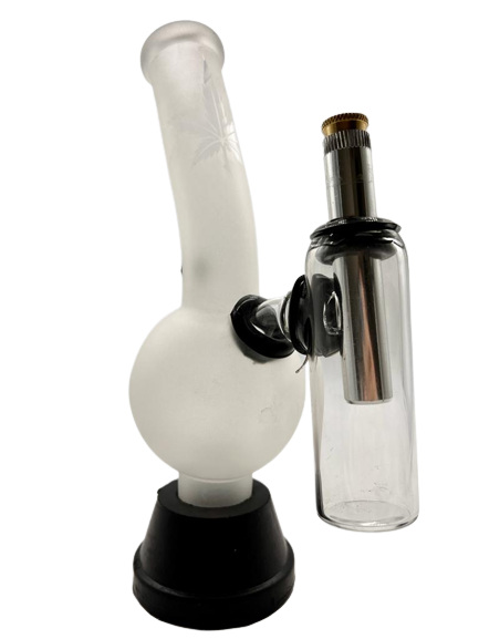 ONGBAY Oil Pourer Rubber Base Glass Chamber (23CM)