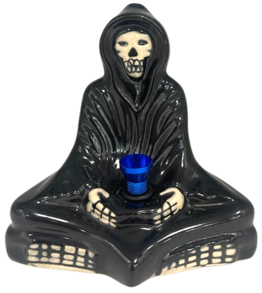 Ceramic Oil Pourer Grim Reaper Design (16CM)